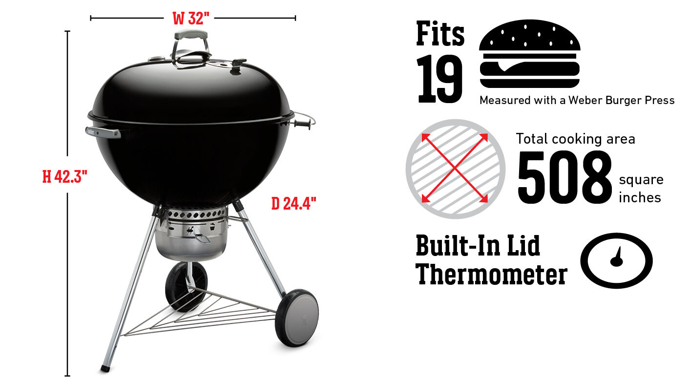 Original Kettle Premium GBS Charcoal Grill 57cm