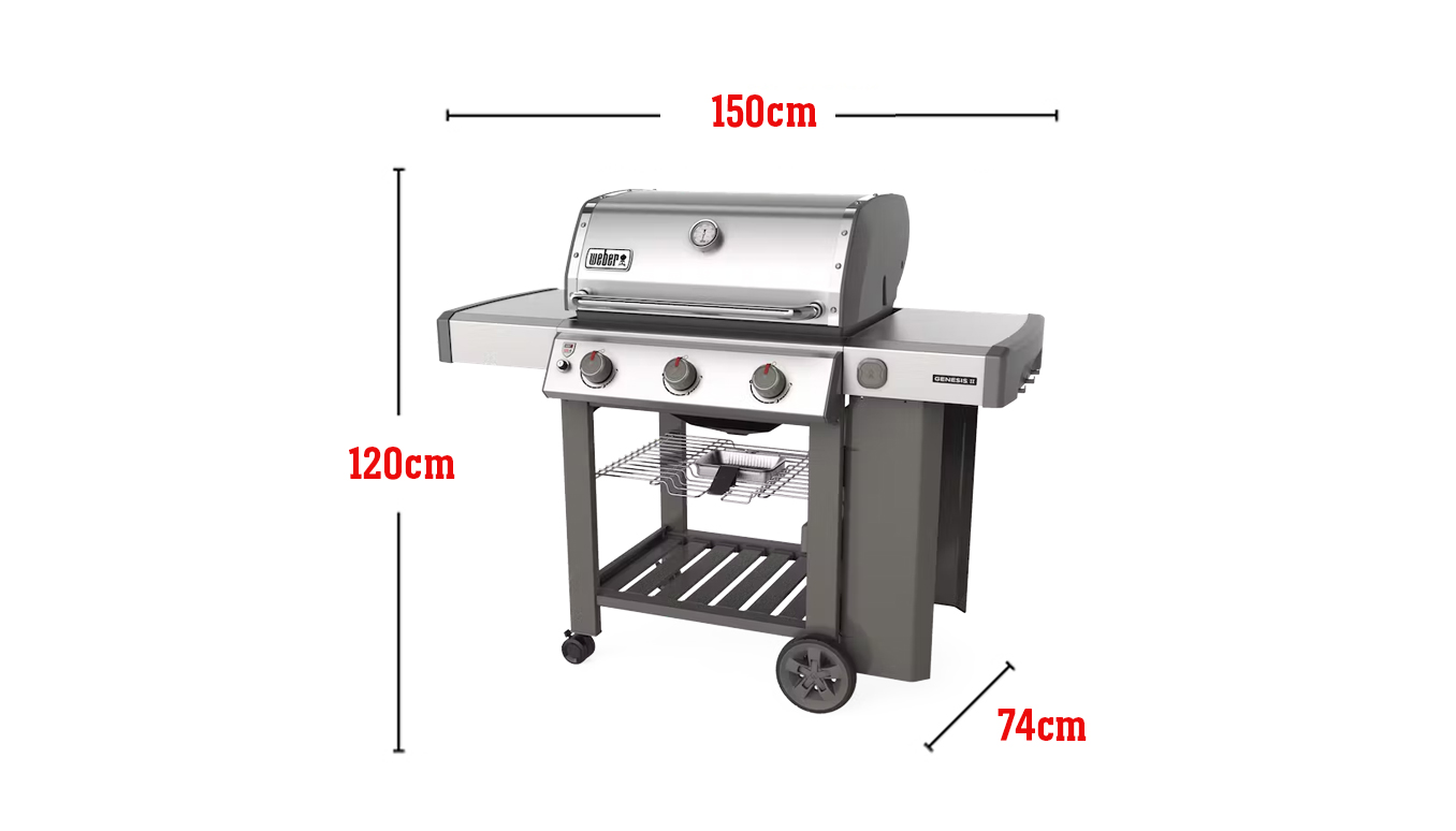 Genesis® II E-310 GBS Gas Barbecue