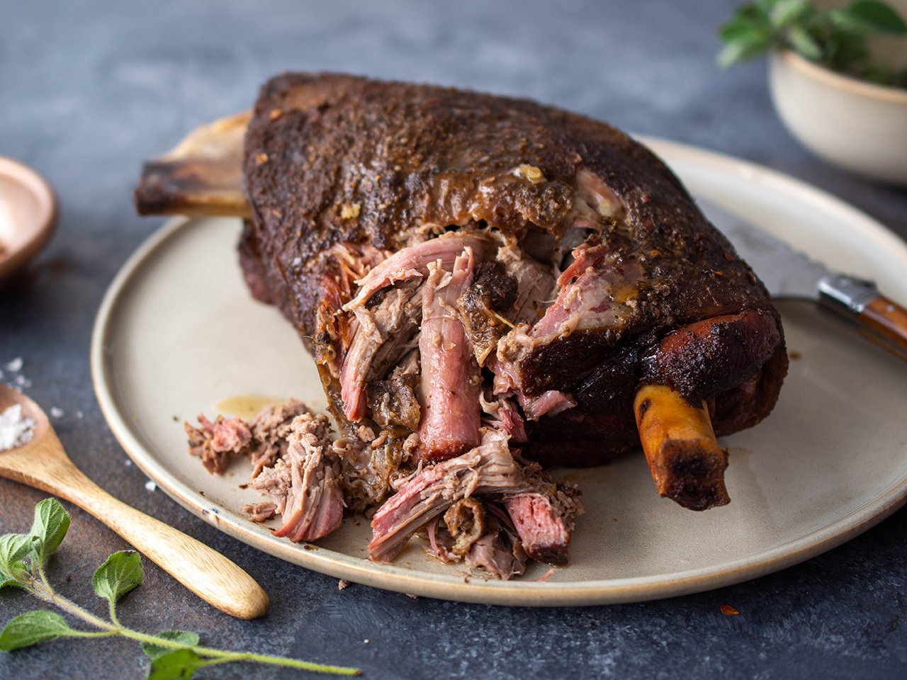  Slow Cooked Clare Valley Lamb Shoulder

