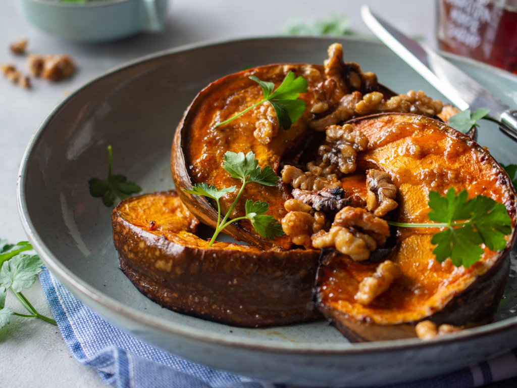  Miso Roasted Pumpkin

